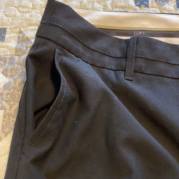 Ann Taylor Loft Marisa Black Dress Pants - Size 8 - Picture 11 of 11